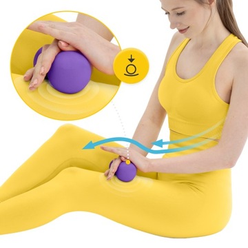 МАССАЖНЫЙ МЯЧ ДВОЙНОЙ ЛАКРОСС ТОЧКА