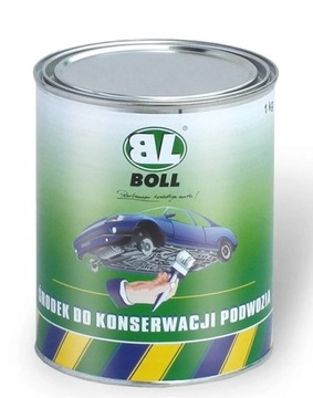 CZARNY BARANEK DO KONSERWACJI NA PĘDZEL 1KG BOLL