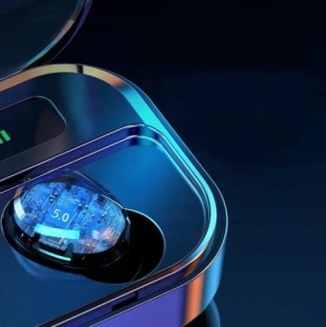 БЕСПРОВОДНЫЕ НАУШНИКИ BLUETOOTH 5.3 + POWERBANK