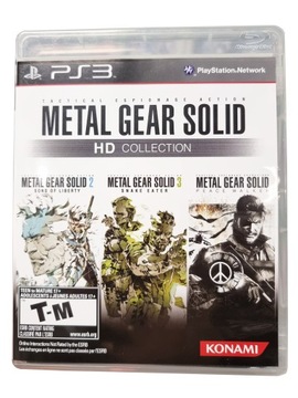 METAL GEAR SOLID HD COLLECTION PS3 KOMPLET STAN BDB