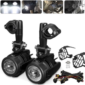 HALOGEN 4LED LAMPA REFLEKTOR RING DO BMW R1200GS F800GS