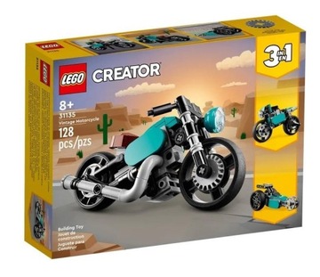 LEGO CREATOR 31135 MOTOCYKL VINTAGE, LEGO