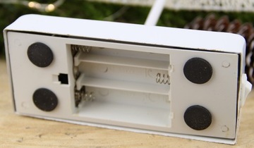 BIAŁA CHOINKA stojąca z 10x LED wys. 39cm