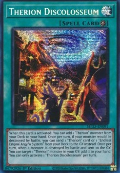 Yu-Gi-Oh! TCG: Therion Discolosseum (MP23)