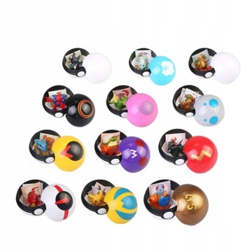 НАБОР ИГРУШЕК ПОКЕМОН 12 ПОКЕБОЛОВ + 12 ФИГУРОК