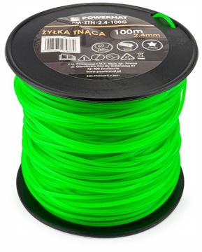 ЛИНИЯ ДЛЯ ГОЛОВКИ БЕНЗИНОВОЙ ЩЕТКИ МАСЛЯНОЙ 2,40х100м, 5-УГЛОВАЯ