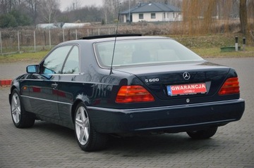 Mercedes Klasa S W140 Coupe 6.0 SEC/CL 394KM 1995 S 600 6.0 v12 Coupe 394PS SEC W140 Klasyk Jak Nowy Zadbany dla Konesera!, zdjęcie 12