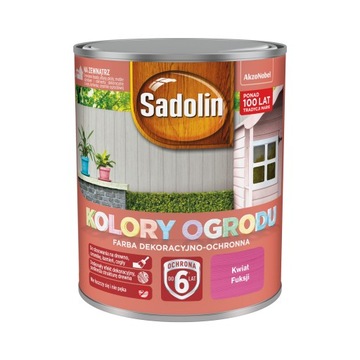 SADOLIN KOLORY OGRODU KWIAT FUKSJI 0,25L