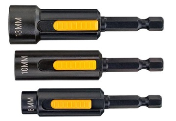 DEWALT DT7460 УДАРНЫЕ МАГНИТНЫЕ ГОЛОВКИ 8/10/13 мм