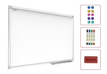TABLICA MAGNETYCZNA SUCHOŚCIERALNA 100x80 GRATISY