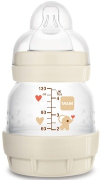 MAM BUTELKA START ANTI COLIC 130ML ANTYKOLKOWA DLA DZIECKA SMOCZEK 0M+BROWN