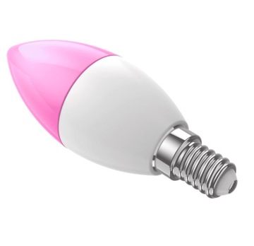 Woox R9075 Smart WiFi светодиодная лампа RGB+CCT 5 Вт E14