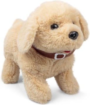 PIES ANIMIGOS Labrador Puppy elektroniczna miękka zabawka psa 17 cm