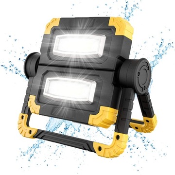 LAMPA ROBOCZA LED WARSZTATOWA HALOGEN PRZENOŚNY