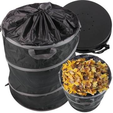 СКЛАДНОЙ БАК ДЛЯ ОТХОДОВ КОШЕННОЙ ТРАВЫ, АРМИРОВАННЫЙ САД XL 172Л