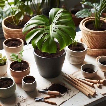 ПОЧВА ДЛЯ МОНСТЕРЫ - ГОТОВЫЙ СУБСТРАТ МОНСТЕРА С SERAMIS WESTLAND ОБЪЕМОМ ДО 16 Л