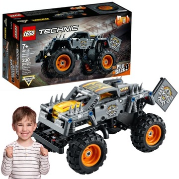 KLOCKI LEGO TECHNICS MONSTER TRUCK JAM MAX-D PREZENT DLA 7,8,9 LATKA