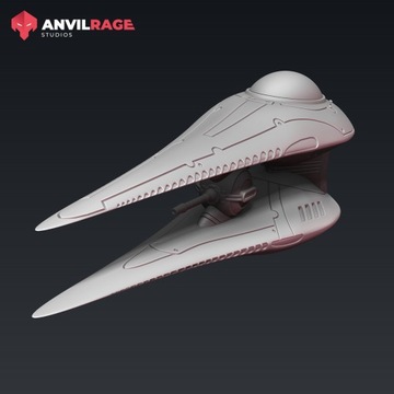 Модель Eco Bug-Starfighter подходит для игры Star Wars Legion.