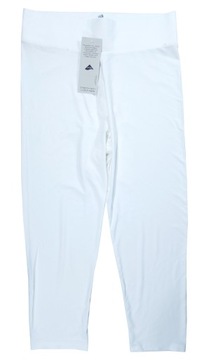 Spodnie damskie 3/4 materiałowe NEXT białe legging EUR 38 NOWE