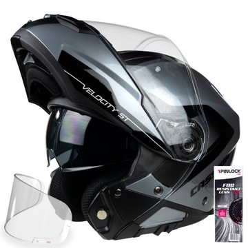 МОДУЛЬНЫЙ ШЛЕМ CASSIDA VELOCITY ECE/DOT USA PINLOCK