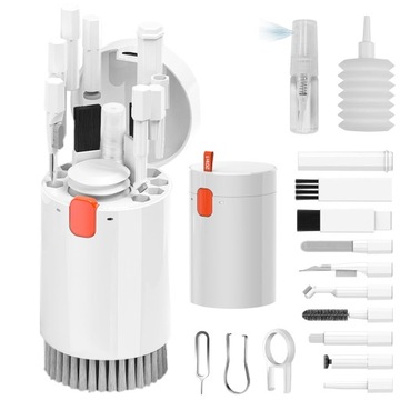 ZESTAW SZCZOTEK DO CZYSZCZENIA KLAWIATURY 20W1 SET