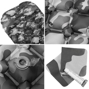 СВЕРХЛЕГКИЙ ТРЕККИНГОВЫЙ НАДУВНОЙ МАТРАС ДЛЯ ТУРИЗМА, СКАЧИВАЕМЫЙ, ПРОЧНЫЙ