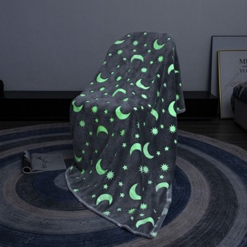 Волшебное одеяло, светящееся в темноте – GlowBlanket 1+1 БЕСПЛАТНО