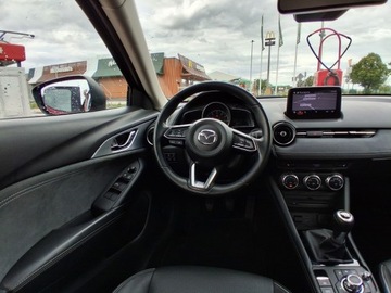 Mazda CX-3 Crossover Facelifting 2.0 Skyactiv-G 121KM 2019 Mazda CX-3 2.0 29000KM Przebiegu Full LED Skóra Navi Kamera Europa NIE USA, zdjęcie 11
