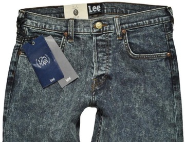 LEE spodnie LOW slim blue POWELL_ W31 L34