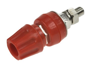 AMASS Gniazdo bananowe 4mm 50A/60V czerwone