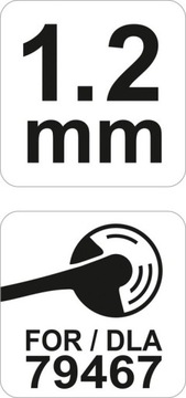 Триммерная головка для триммера Flo 79467.