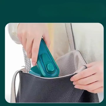 RĘCZNE MINI ŻELAZKO PAROWE PRZENOŚNE DOMOWE TURYSTYCZNE BEZPRZEWODOWE