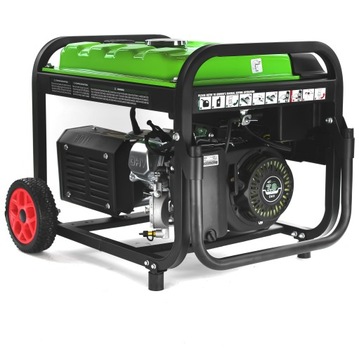 Trójfazowy agregat prądotwórczy NA GAZ 2800W 2,8kW BENZYNA LPG AVR 400V RR