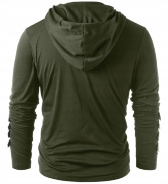 Толстовка в стиле фэнтези The Witcher Assassin`s Creed, зеленая, L