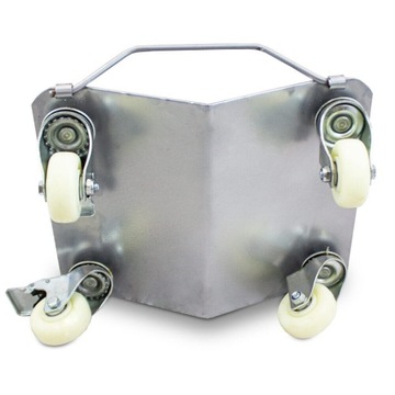 Маневренные тележки для 4 автомобилей массой 680 кг.