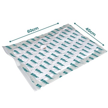 Вакуумный мешок Sillar для одежды 9х размеров: 40х60, 60х80 + маленький насос