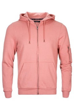 Brave Soul Bluza Męska EDDIED LIGHT PINK RÓŻOWY M