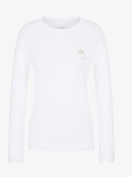 Armani Exchange t-shirt 6LYT53 YJ9XZ 1000 biały S