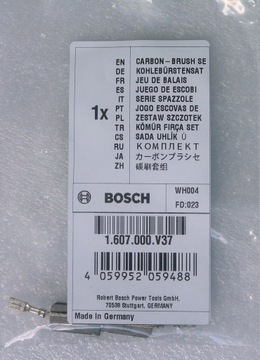 Oryginalne szczotki BOSCH 1607000v37 6x10x17mm