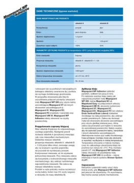 MAPEI MAPEGUARD WP ADHESIVE Клей для гидроизоляционных ковриков wp90 wp200 6,65 кг