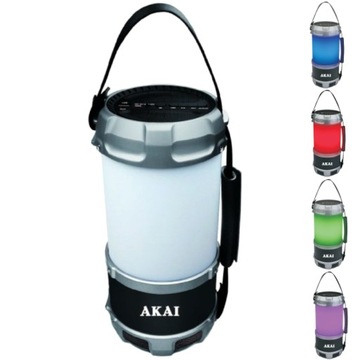 GŁOŚNIK PRZENOŚNY BLUETOOTH LED AKAI ABTS-S38