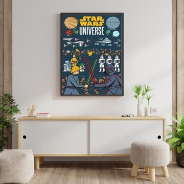 Plakat Star Wars Universe Illustrated 61x91,5 cm