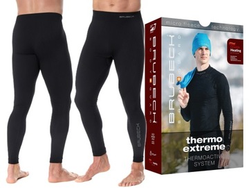 ODDYCHAJĄCE TERMOAKTYWNE GETRY SPORTY ZIMOWE -2XL