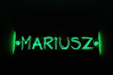Tablice z imieniem na szybę PREMIUM LED TIR ŚWIECI dla kierowcy nie oślepia