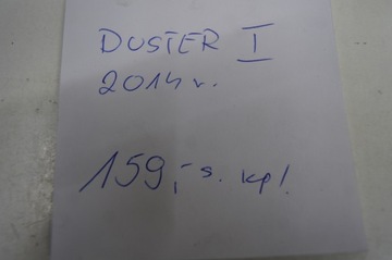 KOMPLET PODHLAVNÍKU DACIA DUSTER I PODHLAVNÍK PODHLAVNÍKY