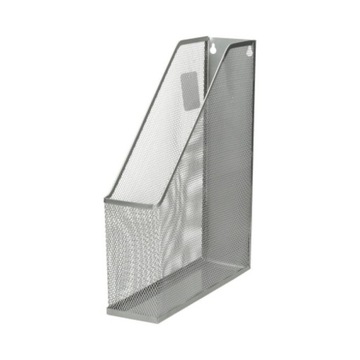 Pojemnik na dokumenty A4 metal srebrny
