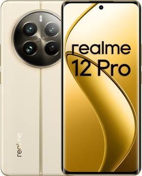 Smartfon realme 12 Pro 5G 12/256GB Dual SIM NFC Navigator Beige + szkło