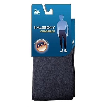 KALESONY CHŁOPIĘCE Wola Kids W38.003 grafit 140-146
