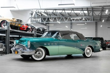 Buick 1954 Buick Roadmaster Convertible 76C Stan fabryczny, zdjęcie 3