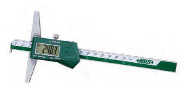 Głębokościomierz elektroniczny z hakiem Insize zakres 150mm 1142-150A
